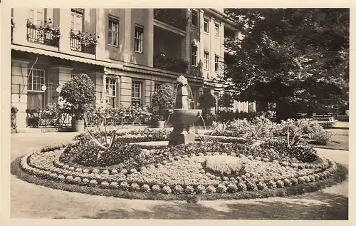 Bad Liebenstein, Thür.Wald, Partie im Kurgarten ngl E4623
