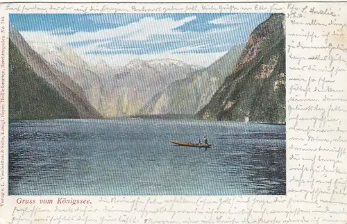 Gruß vom Königssee bei Berchtsgaden gl1902 E7545