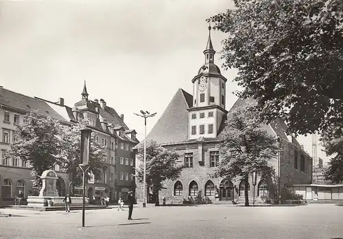 Jena, Markt mit Rathaus ngl E3658