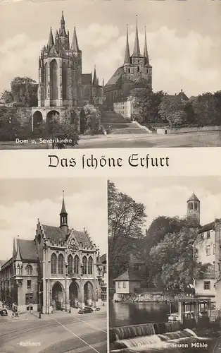 Erfurt, Mehrbildkarte gl1949? E3677