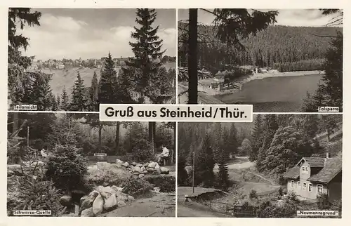 Steinheid, Thüringen, Mehrbildkarte ngl E4822