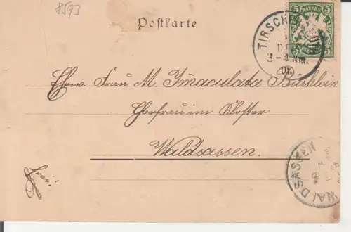 Tirschenreuth - Gasthof zur Post gl1901 228.466