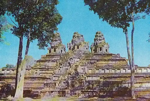 Cambodia,The temple of Takeo Siemreap ngl E4570