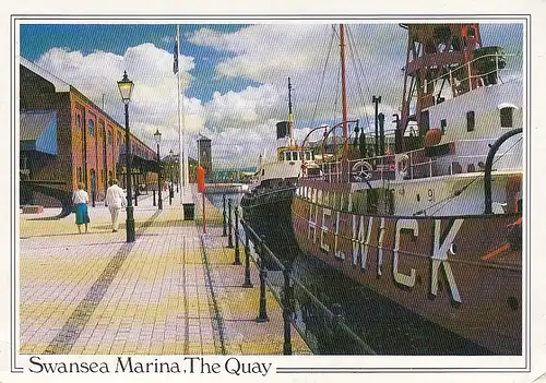 Swansea, Marina, The Quay gl1991 E4986