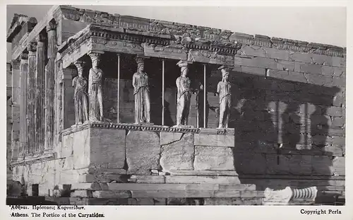 Athen, Portico der Caryatiden ngl E4994