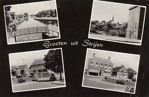 Groeten uit Strijen, Mehrbildkarte gl1968? E3976