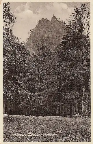 Ilsenburg, Harz, Der Ilsestein gl1932 E4767