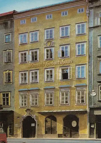 Salzburg, Geburtshaus von Mozart ngl E3764
