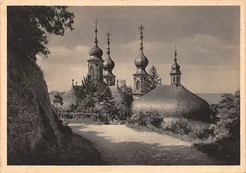 Würzburg - Turmgruppe des Käppele ngl 167.366