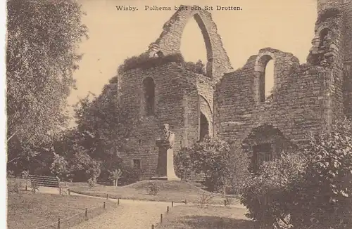 Wisby, Pohems byst och S:t Drotten gl1913 E6480