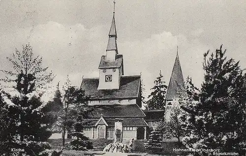 Hahnenklee, Oberharz, Kirche gl1962 E4120