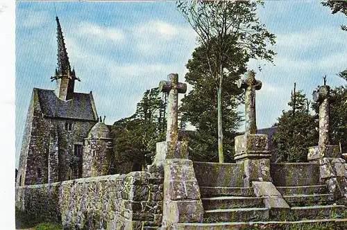 Plougrescant (C.-du-N.)Les Trois Croix et la Chapelle St-Gonery ngl E7819