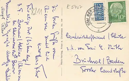 Frauenchiemsee gl1954 E5407