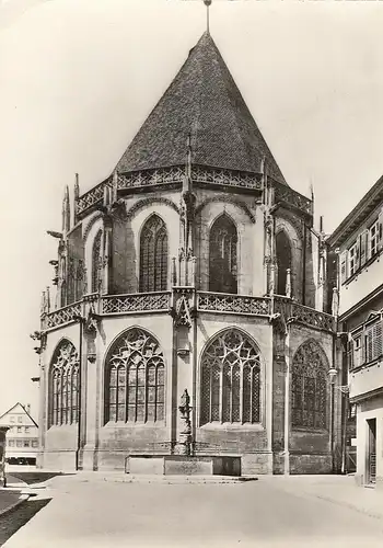 Schwäbisch Gmünd, Heiligkreuzmünster, Chor ngl E7844