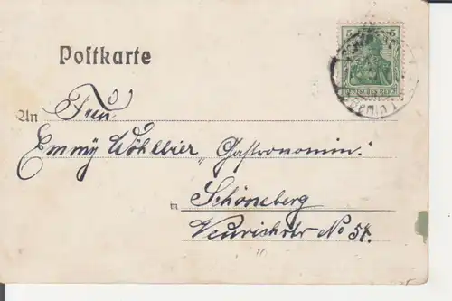 Almke - Kapelle, Schule und Dorfstraße, Gasthof gl~1900 228.529