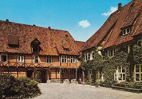 Lüneburg, Kloster Lüne, Innenhof ngl E5118