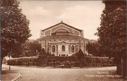 Bayreuth - Richard-Wagner-Festspielhaus gl1927 166.655