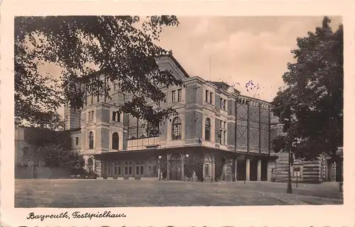 Bayreuth - Festspielhaus feldpgl1943 166.661