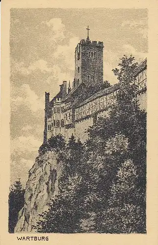 Eisenach, Wartburg, Südwest ngl E4249