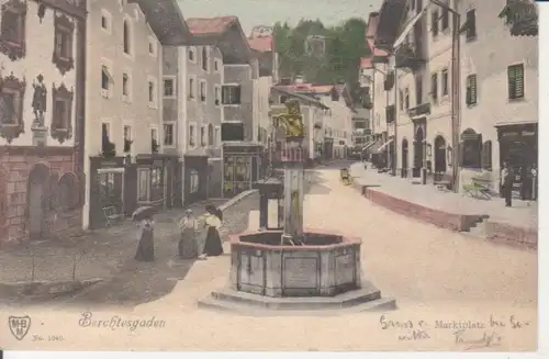 Berchtesgaden - Marktplatz gl1902 227.773