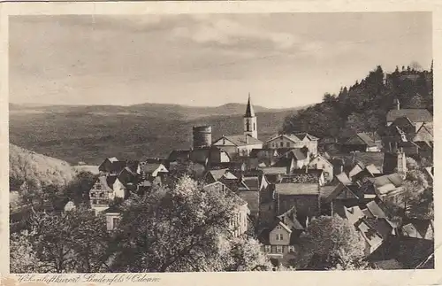 Lindenfels, Odenwald, Panorama gl1930 E5011