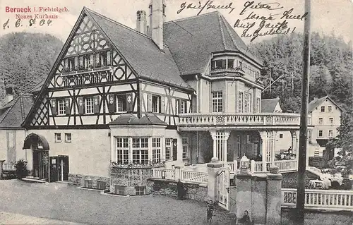 Bad Berneck im Fichtelgebirge - Neues Kurhaus gl1909 166.692