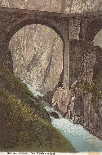 Gotthardstraße, Die Teufelsbrücke ngl E5487
