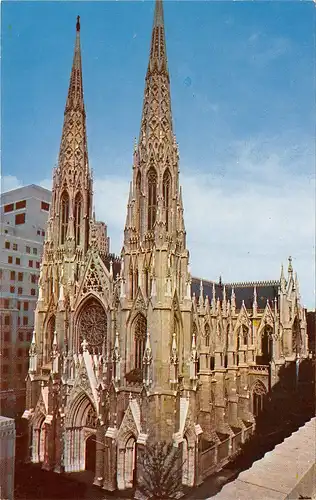 New York City NY St. Patrick's Cathedral gl1963 165.218