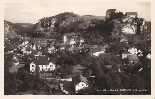 Pottenstein - Panorama gl1936 166.749