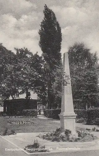 Kneippkurort Berggießhübel i.Sa., Postmeilensäule ngl E4845