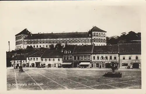 ??lin, Marktplatz mit Schloß. Wer kennt es ? ngl E5015