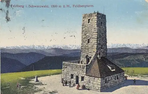 Feldberg im Schwarzwald, Feldbergturm gl1924 E6733