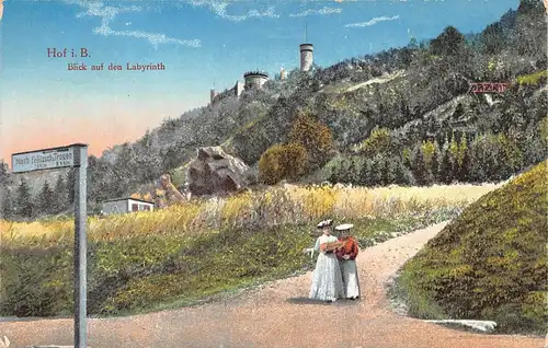 Hof i.B. - Blick auf den Labyrinth ngl 167.534