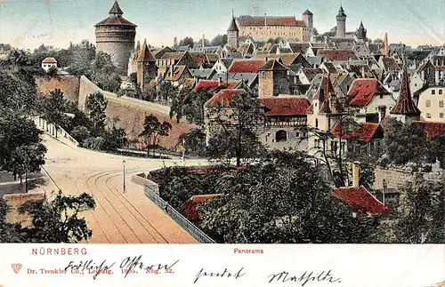 Nürnberg - Stadtpanorama gl1906 166.505