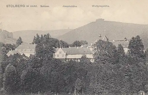 Stolberg im Harz, Schloß, Josephshöhe, Wolfgangshöhe ngl E4848