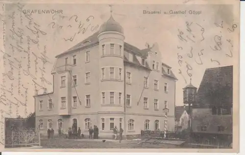 Grafenwöhr - Brauerei und Gasthof Göppl gl1913 227.918