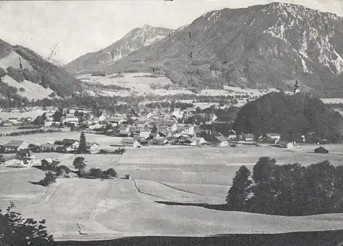 Ruhpolding, mit Rauschberg gl1957 E6855
