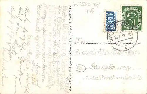 Bayreuth - Altes Schloss gl1952 166.622