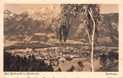 Bad Reichenhall Panorama mit Hochstaufen gl1939 165.893