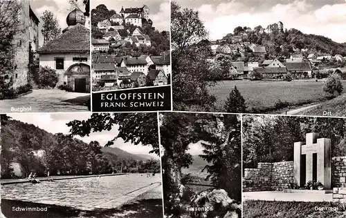 Egloffstein (Fränkische Schweiz) Teilansichten gl1960 166.375