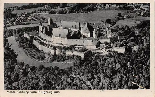 Veste Coburg vom Flugzeug aus gl1944 166.797