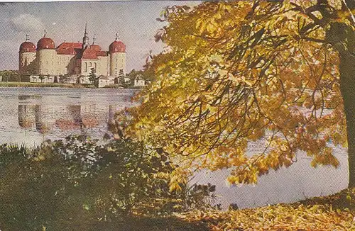 Schloss Moritzburg im Herbst glum 1930? E8151