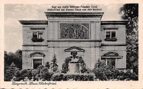 Bayreuth - Villa Wahnfried ngl 166.636