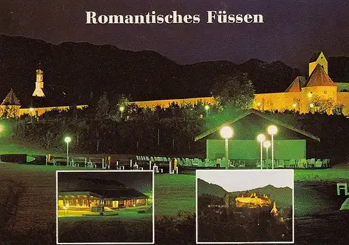 Füssen im Allgäu, Mehrbildkarte ngl E5084