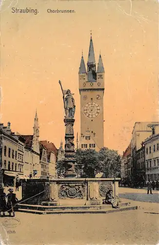 Straubing - Chorbrunnen gl1917 166.858