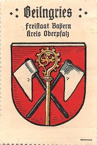 Beilngries SONDERMARKE Wappen 166.863