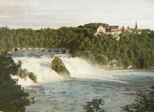 Schloss Laufen am Rheinfall von Schaffhausen ngl E4975