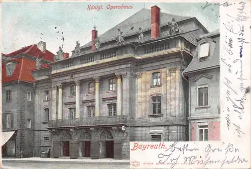 Bayreuth - Kgl. Opernhaus gl~1900 166.645