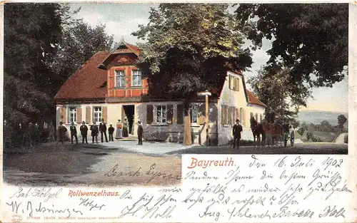 Bayreuth - Rollwenzelhaus gl1902 166.670