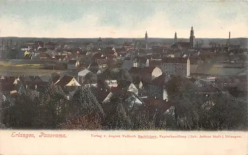 Erlangen - Panorama ngl 166.436